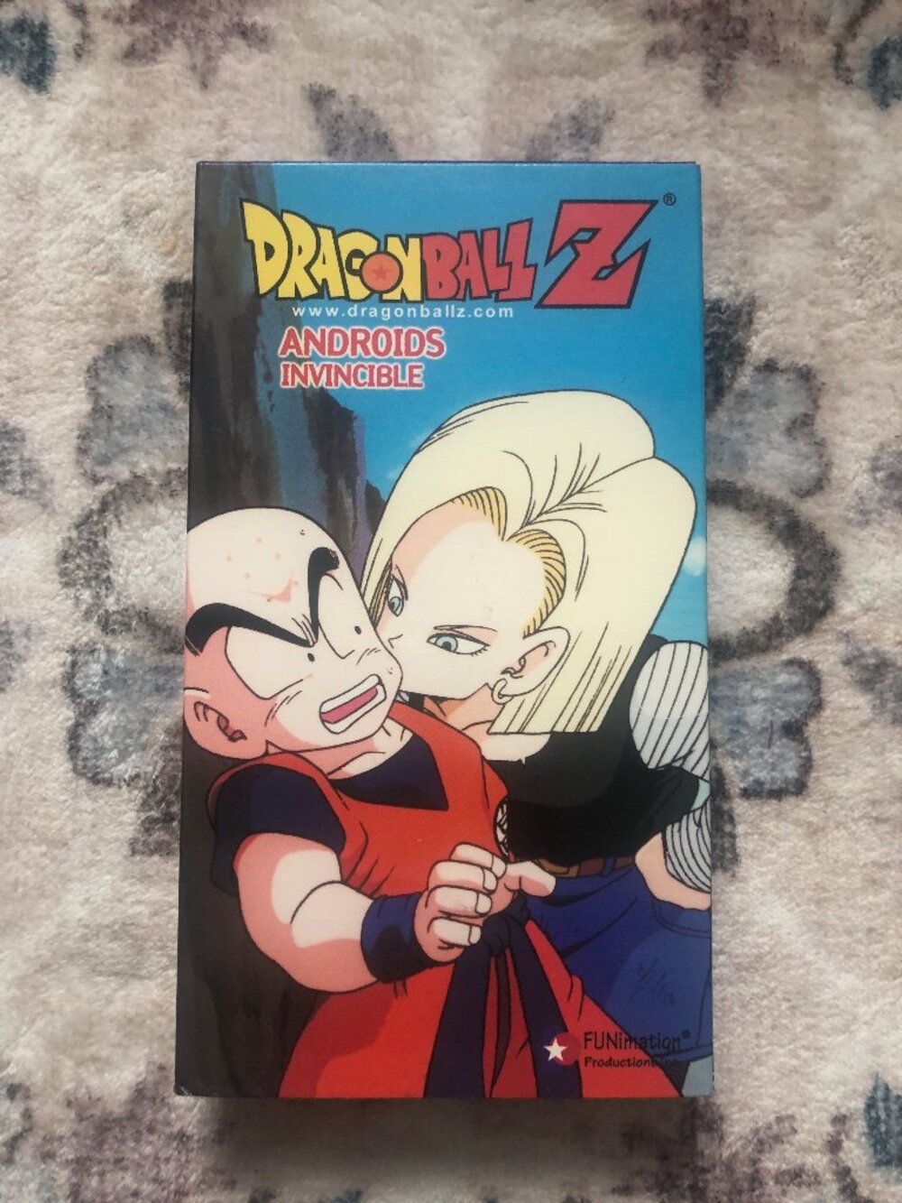 Dragon Ball Z Androids Invincible VHS tape 2000
